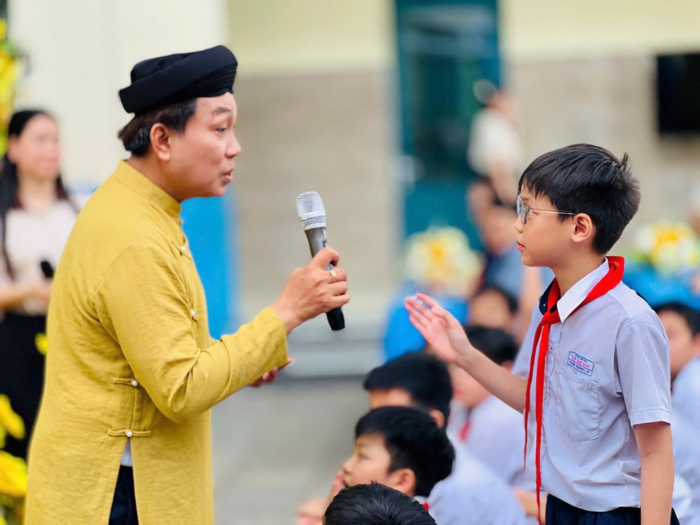 Đưa diễn xướng dân gian vào trường học - ảnh 2