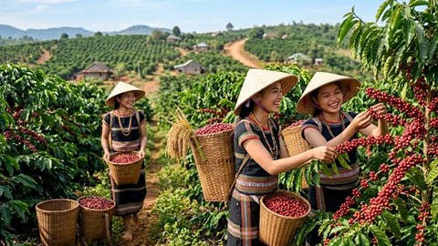 Giá cà phê hôm nay 21.5: Đồng loạt tăng 800 đồng/kg