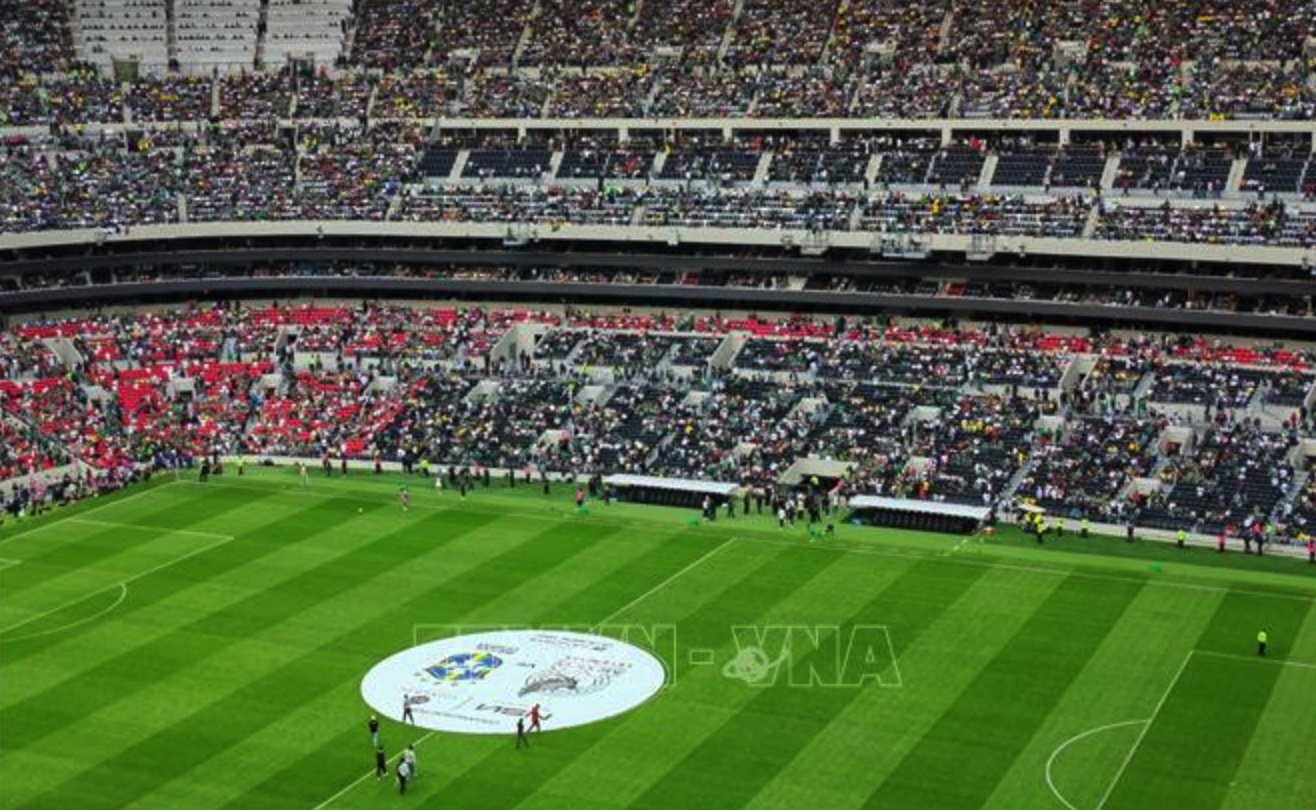 Sân vận động Azteca (Banorte) tiếp tục là “pháo đài” của đội tuyển quốc gia Mexico, nơi các trận bóng đá luôn diễn ra trong bầu không khí cuồng nhiệt. Ảnh minh họa: Phương Lan/PV TTXVN tại Mexico.
