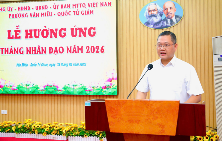 Phường Văn Miếu - Quốc Tử Giám hưởng ứng Tháng Nhân đạo 2026- Ảnh 2.