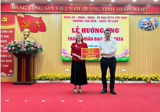 Phường Văn Miếu - Quốc Tử Giám hưởng ứng Tháng Nhân đạo 2026- Ảnh 5.