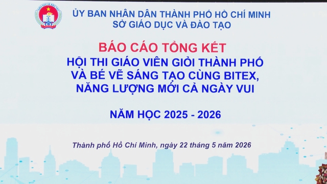 329 giáo viên mầm non đạt giải cấp thành phố - Ảnh 1.