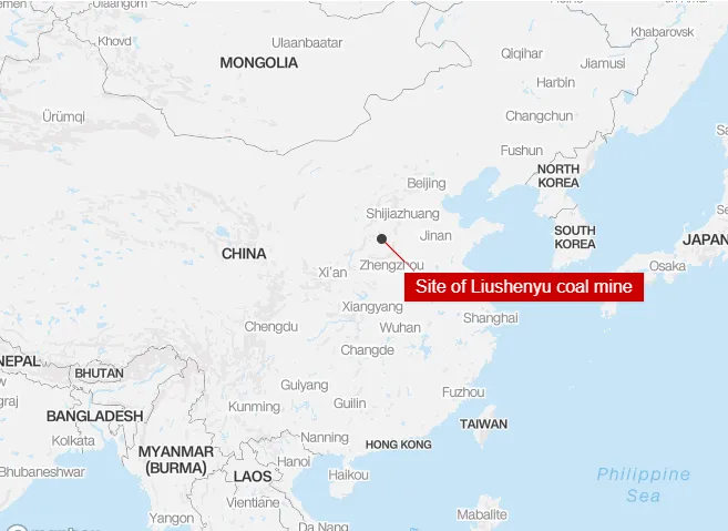 Tai nạn mỏ than ở Trung Quốc, ít nhất 8 người thiệt mạng- Ảnh 1.