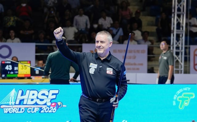 Billiards: Đôi công mãn nhãn, thiên tài Caudron thắng kịch tính thần đồng Hàn Quốc- Ảnh 1.