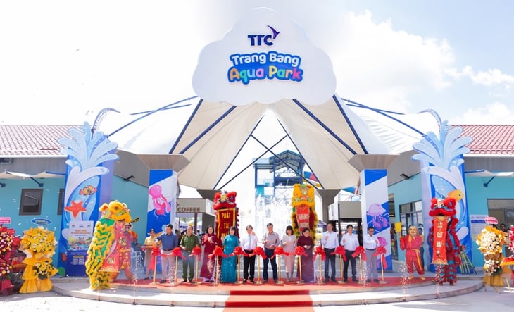 Khai trương công viên nước quy mô tại Tây Ninh - Ảnh 1.