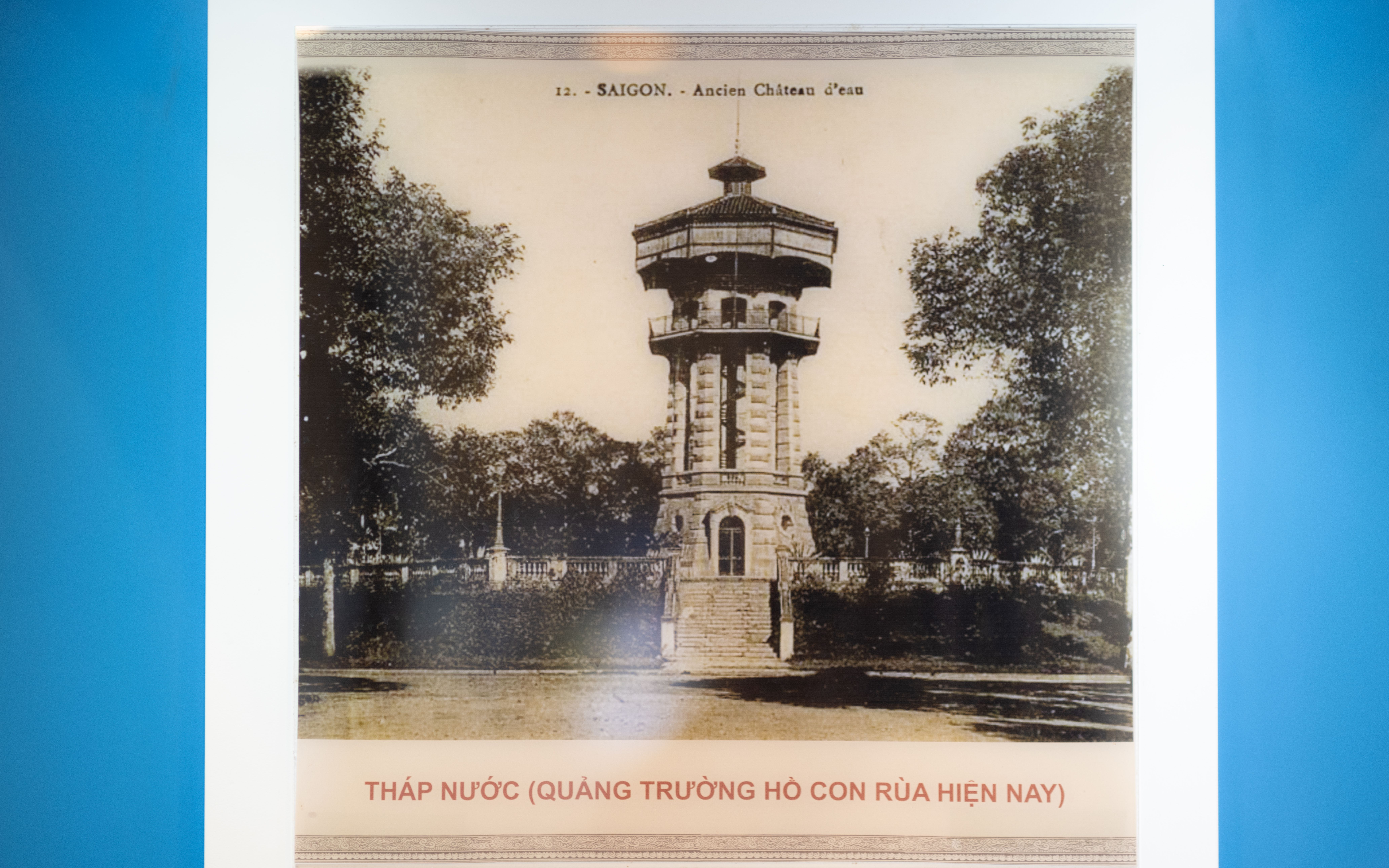 Hình ảnh tư liệu Tháp nước Hồ Con Rùa.