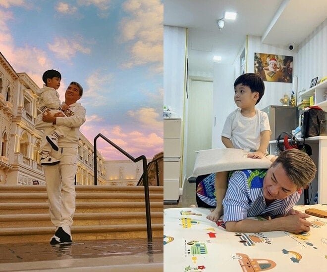 The singer considers his son his motivation in life.