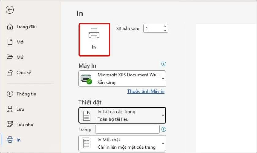Cuối cùng hãy tiến hành in giấy xác nhận cư trú.