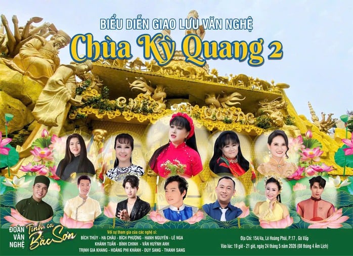 Nghệ sĩ Bích Thủy với 4 suất diễn văn nghệ mùa Phật đản - Ảnh 2.