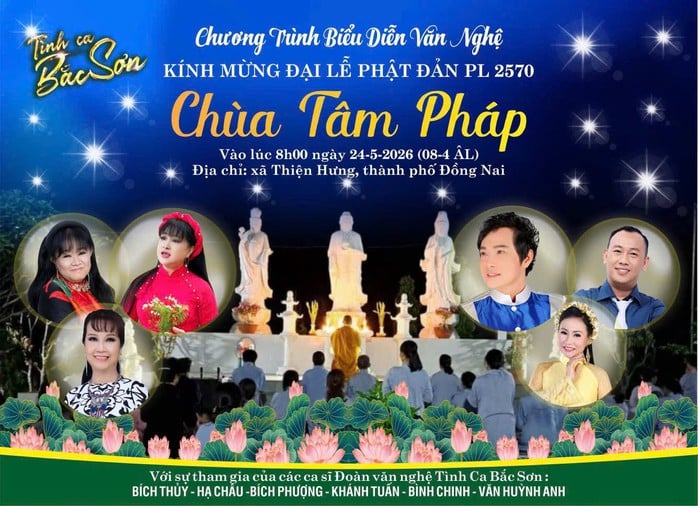 Nghệ sĩ Bích Thủy với 4 suất diễn văn nghệ mùa Phật đản - Ảnh 3.