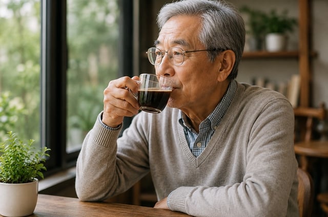 Cà phê ở người lớn tuổi: Uống sao để thu nhiều lợi ích? - Ảnh 1.