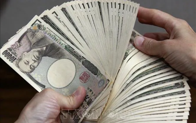 Đồng yen của Nhật Bản. Ảnh: AFP/TTXVN