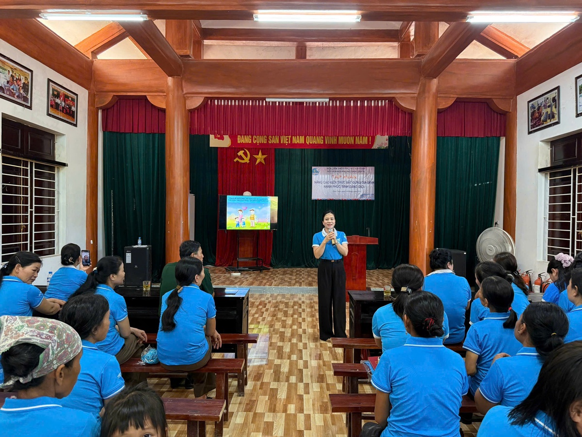 Hà Tĩnh: Chuỗi hoạt động chăm lo cho phụ nữ và trẻ em vùng đồng bào dân tộc thiểu số- Ảnh 3.