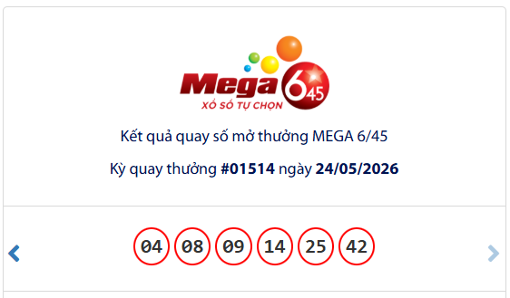 Ngày 24-5, xổ số Vietlott có vé trúng giải Jackpot - Ảnh 1.