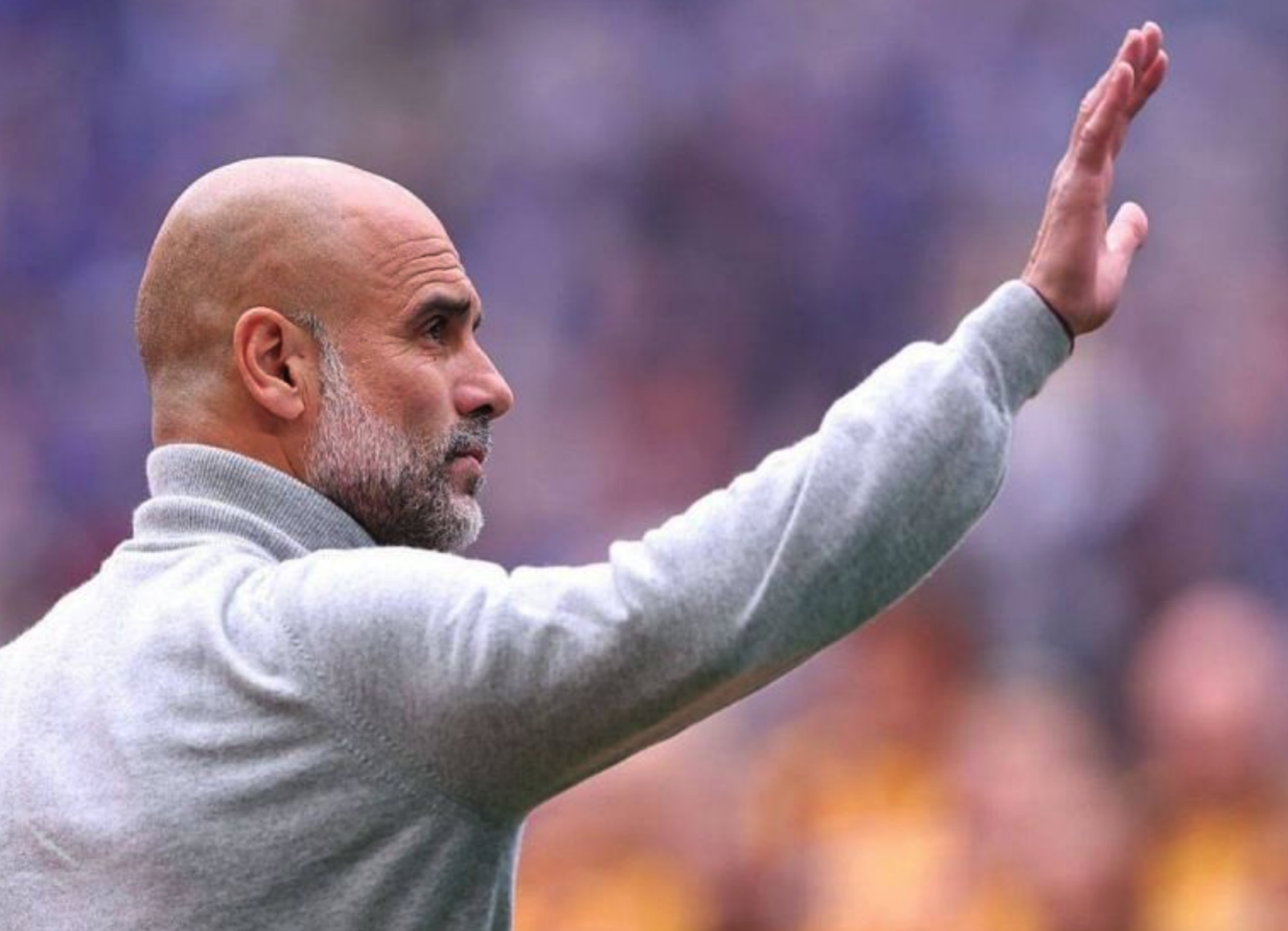 Pep Guardiola sẽ rời Man City sau trận đấu gặp Aston Villa. Ảnh: DM