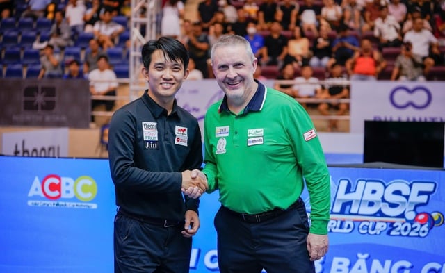 Billiards: Thiên tài Caudron tung sê-ri 'khủng', vô địch World Cup TP.HCM- Ảnh 2.