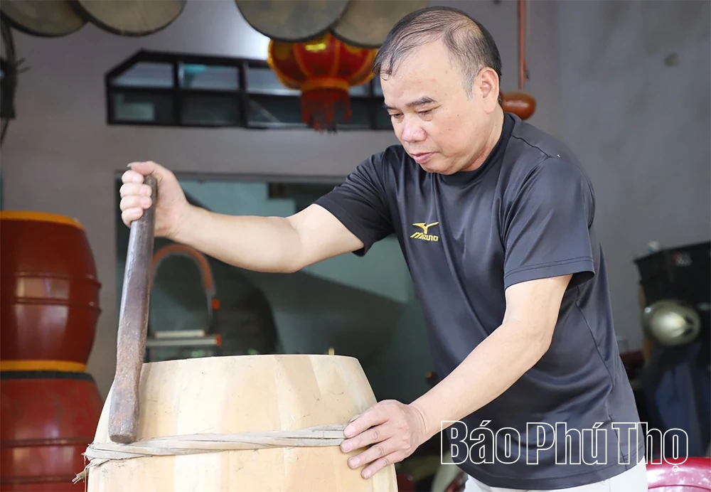 The guardian of the Doi Tam drum