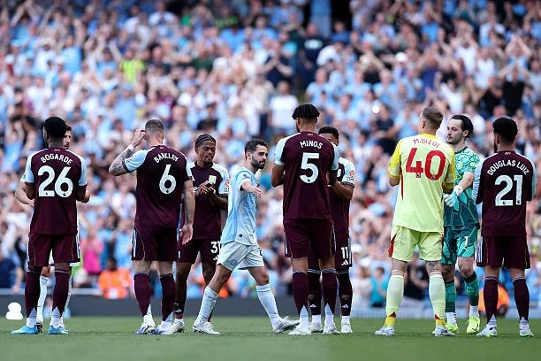 Detik perpisahan Bernardo Silva di Man City. (Sumber: Getty Images) Khoảnh khắc chia tay Man City của Bernado Silva. (Nguồn: Getty Images)