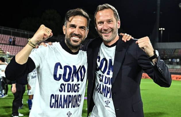 Fabregas đã viết nên một câu chuyện cổ tích tại Como.