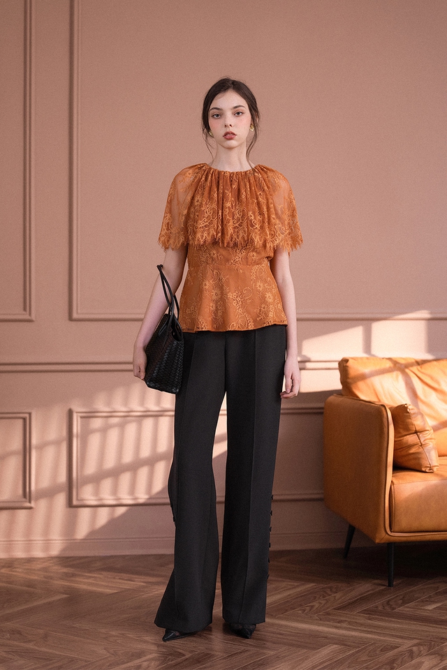 Hochgeschnittene Hosen passen zu jedem Stil. 'Cân' mọi phong cách với chiếc quần tây cạp cao- Ảnh 2.