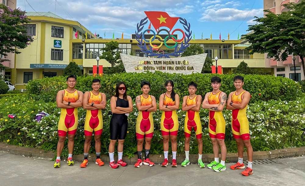 Can Tho Triathlon hofft, in Ninh Binh den Durchbruch zu schaffen.