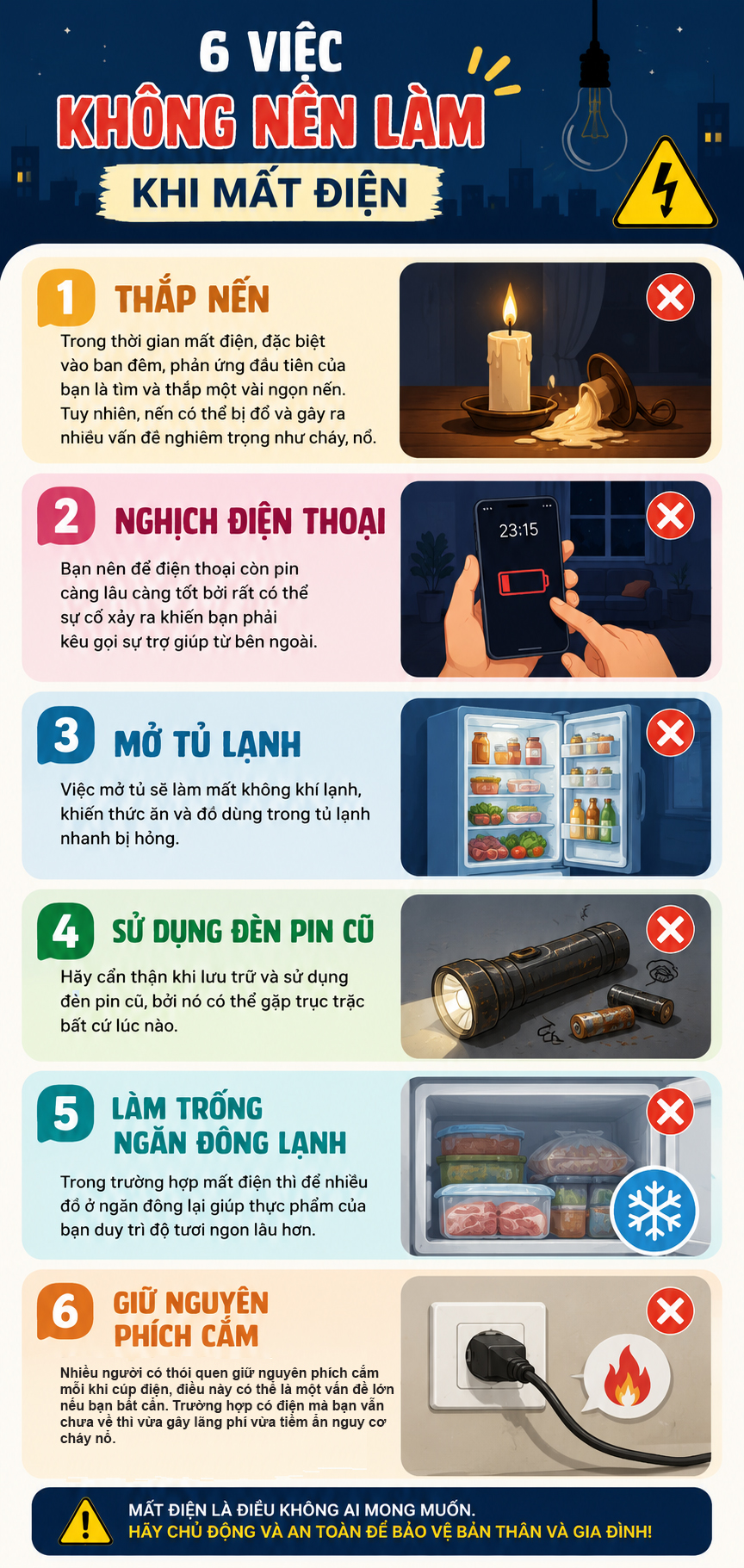mất điện