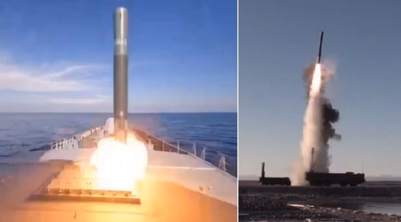 Rusko nasadilo z Kurské oblasti hypersonické rakety Zirkon k útoku na Kyjev.