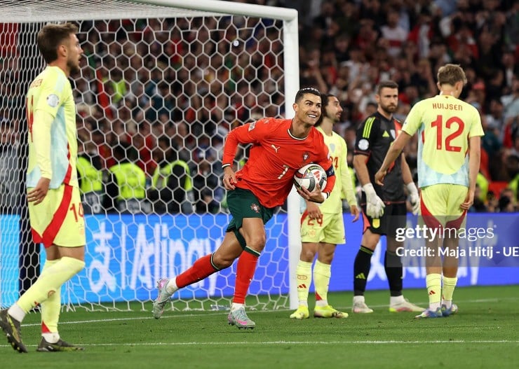 Ronaldo ha segnato nella vittoria del Portogallo.