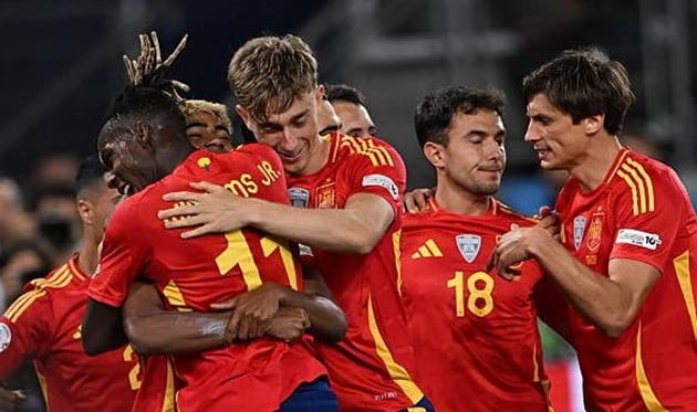 La Spagna si è qualificata per la finale.