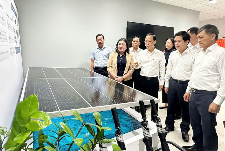 Vĩnh Long khảo sát mô hình điện mặt trời nổi tại Singapore- Ảnh 1.