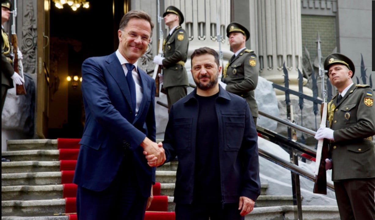 Generální tajemník NATO a prezident Ukrajiny. Foto: NATO