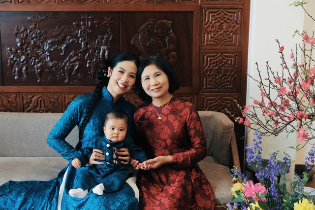 Mẹ ruột Hoa hậu Ngọc Hân giản dị, hết lòng vì gia đình - Ảnh 9.