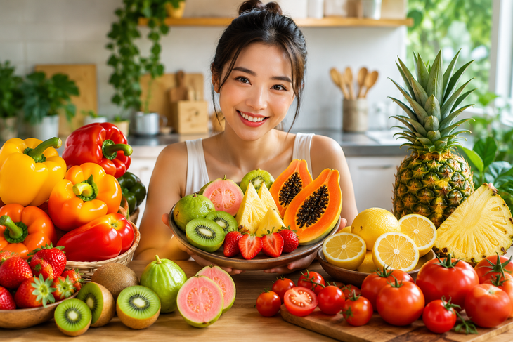 Bổ sung vitamin C: Cam không phải lựa chọn duy nhất - Ảnh 1.