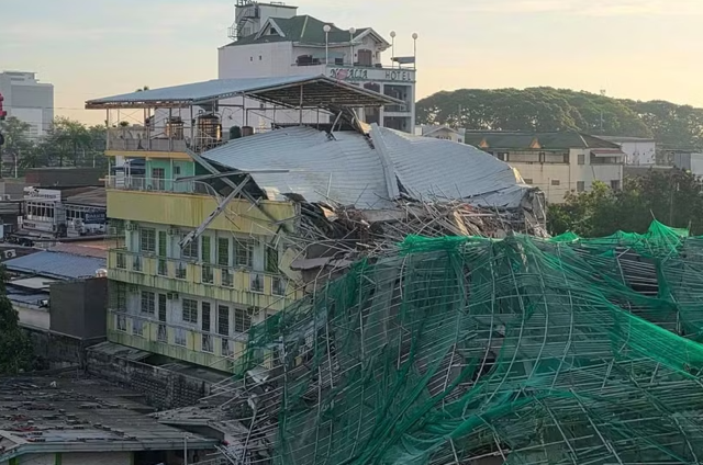 Sập công trình ở Philippines, hàng chục người thiệt mạng và mất tích - Ảnh 1.