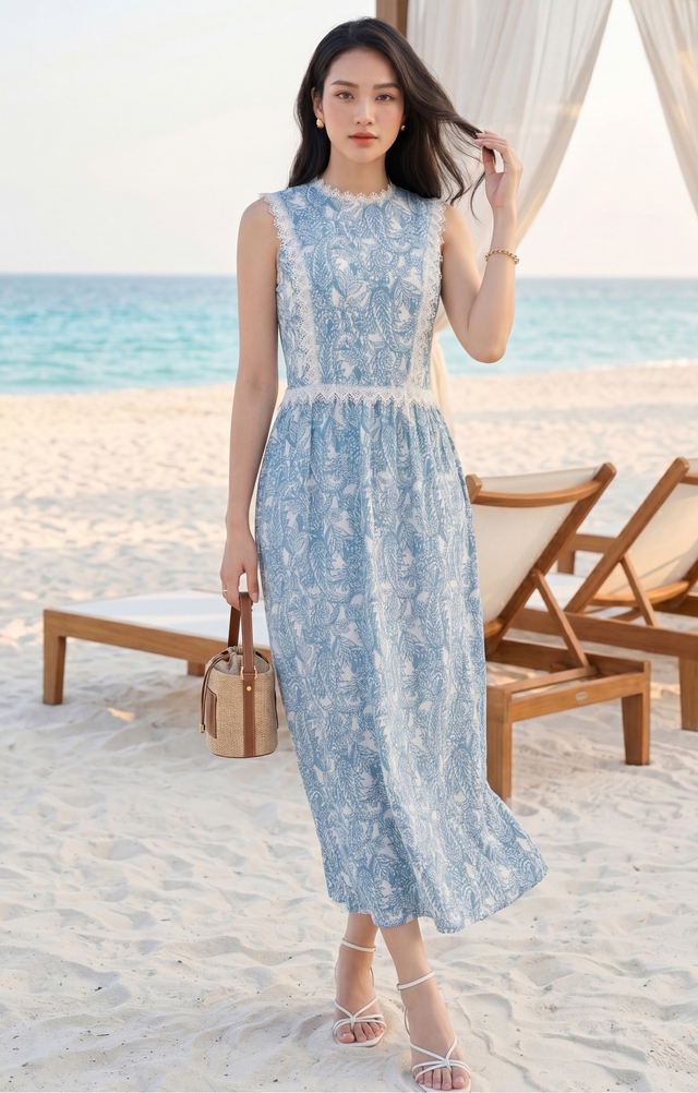 Váy chiết eo - Ảnh 7.