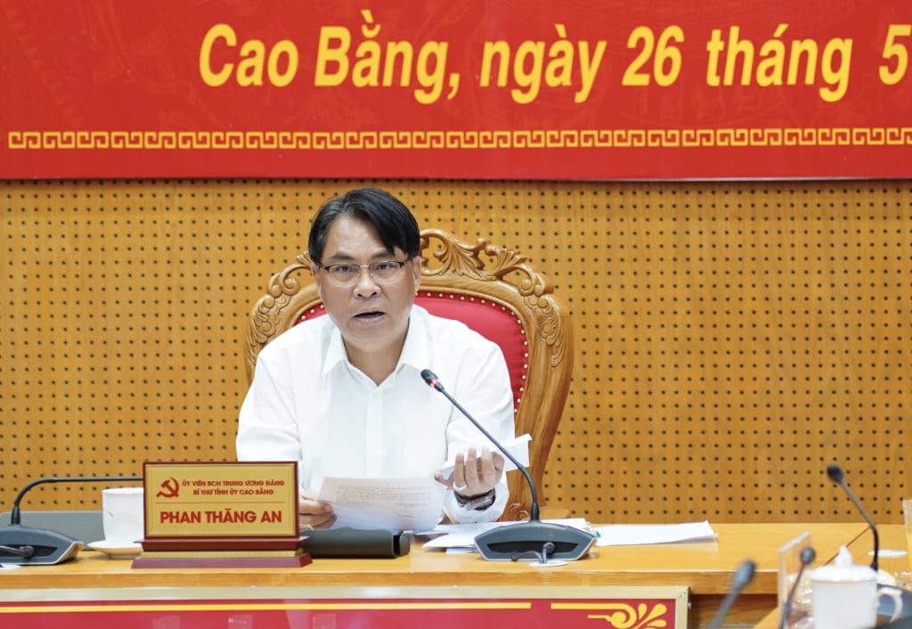 Le secrétaire provincial du parti, Phan Thăng An, a conclu la réunion.