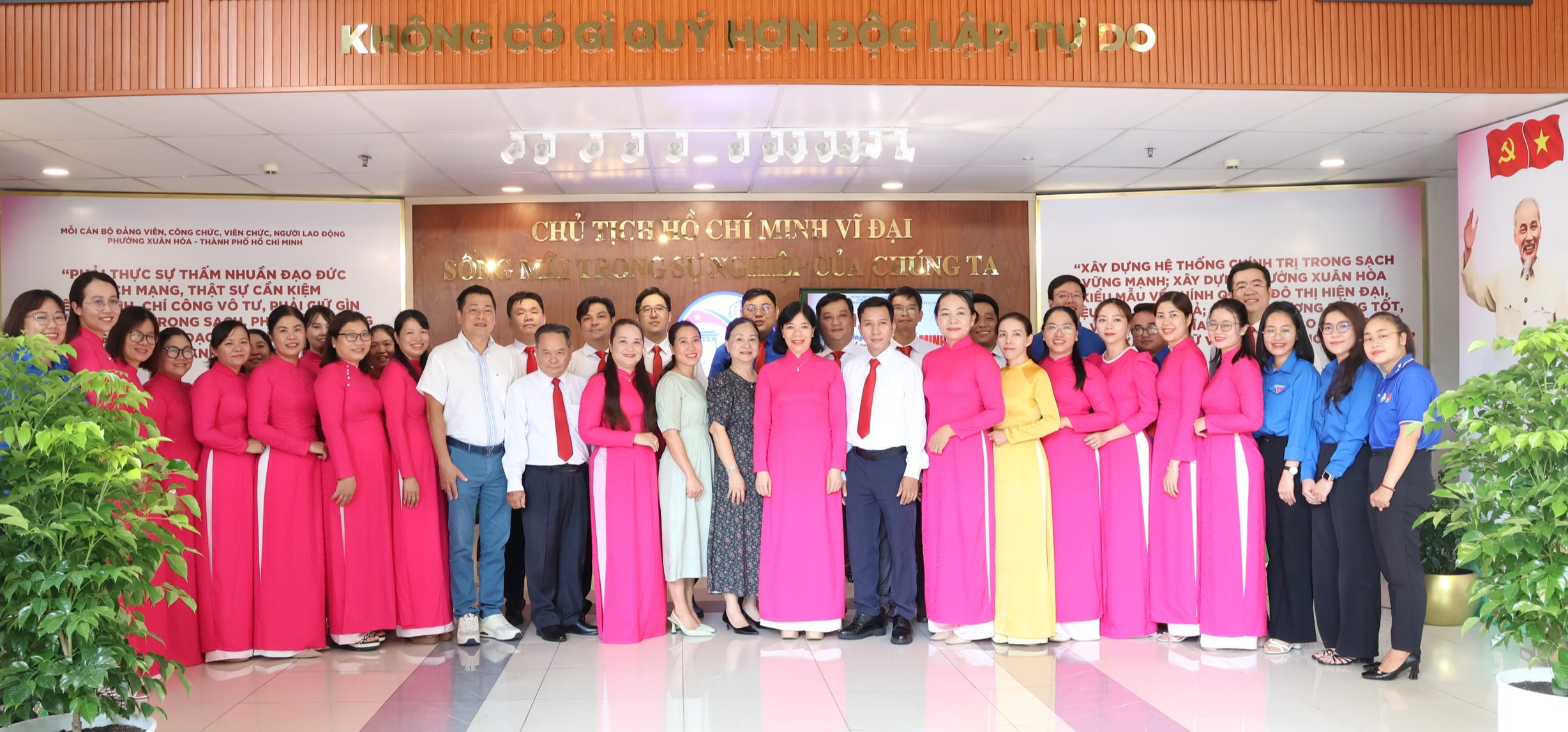 TPHCM: Phường Xuân Hòa ra mắt Không gian văn hóa Hồ Chí Minh - Ảnh 2.