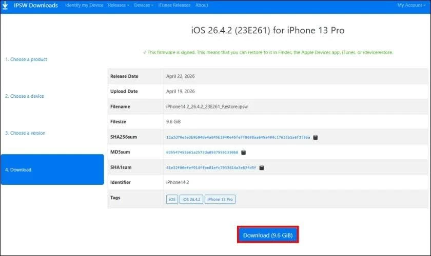 Hãy tìm phiên bản iOS 26.4.