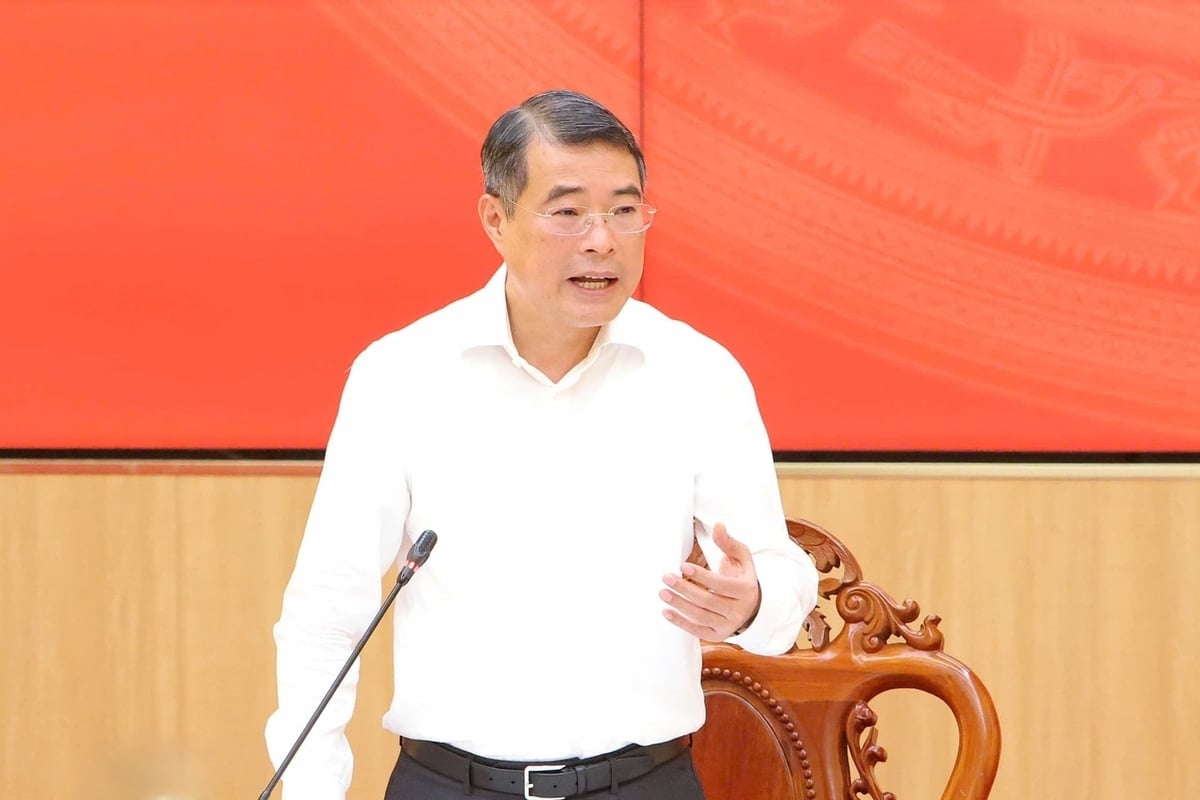 Thủ tướng Lê Minh Hưng chỉ ra một số hạn chế và định hướng phát triển cho TP Cần Thơ trong thời gian tới. Ảnh: Phạm Trung.