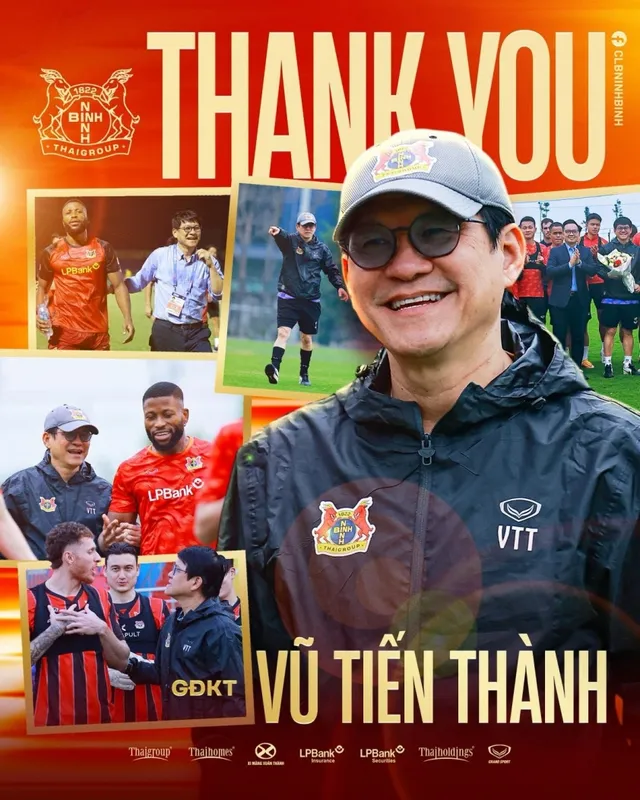 OFFICIEL : Chu Đình Nghiêm dirigera le Ninh Bình FC - Photo 2. CHÍNH THỨC: Chu Đình Nghiêm dẫn dắt Ninh Bình FC- Ảnh 2.