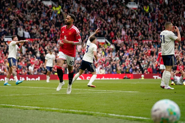 Bruno Fernandes franchit une étape historique alors que MU remporte un match palpitant à Old Trafford - Image 1. Bruno Fernandes chạm cột mốc lịch sử, MU thắng nghẹt thở tại Old Trafford- Ảnh 1.