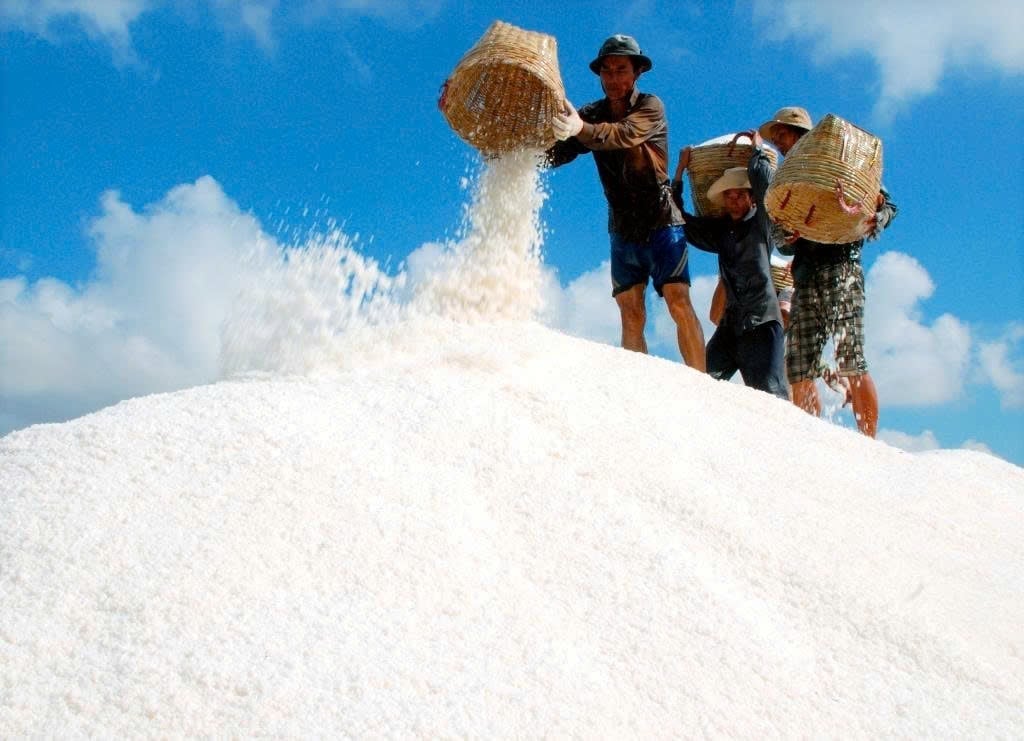 Cần hoàn thiện cơ chế, chính sách đối với ngành muối để phù hợp với bối cảnh phát triển mới. Ảnh: Lê Hoàng Vũ.