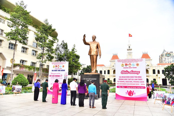 TPHCM: Phường Bình Thạnh lan tỏa việc học Bác từ không gian số đến từng mái nhà - Ảnh 1.