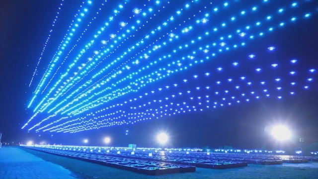 Trung Quốc: Màn trình diễn drone phá kỷ lục thế giới - Ảnh 1.