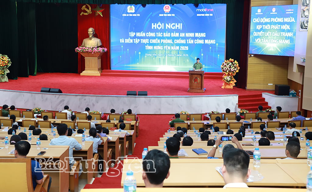 A view of the training conference.