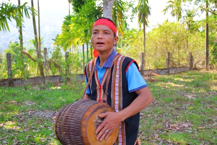 La cultura dei gong di Ca Dong a Quang Ngai