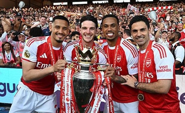 Arsenali dhe shansi i tyre për të thyer mallkimin 30-vjeçar në finalet evropiane. 2 Arsenali dhe Mikel Arteta fituan titullin e Premier League.