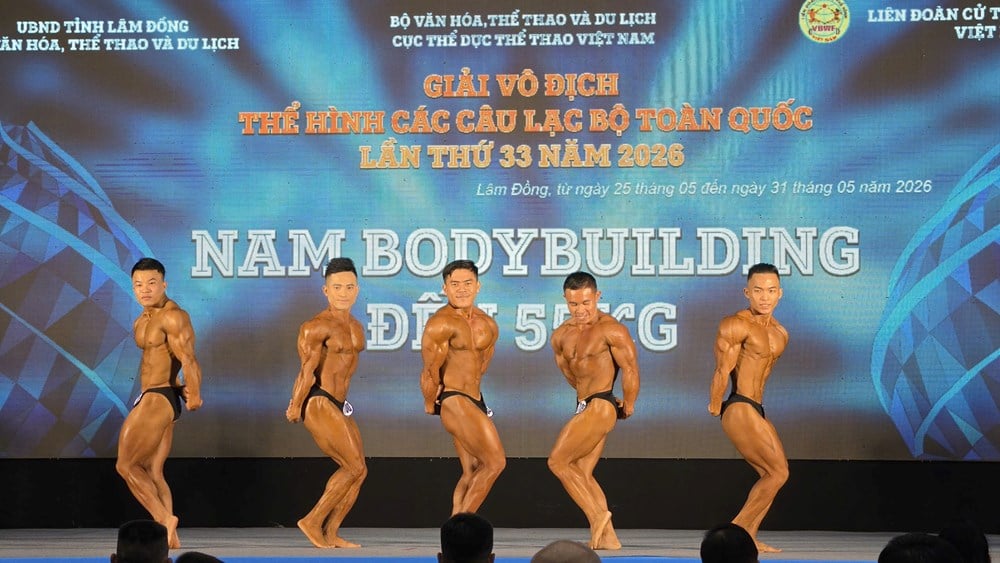 Hơn 300 VĐV tham dự Giải vô địch Thể hình toàn quốc - ảnh 2