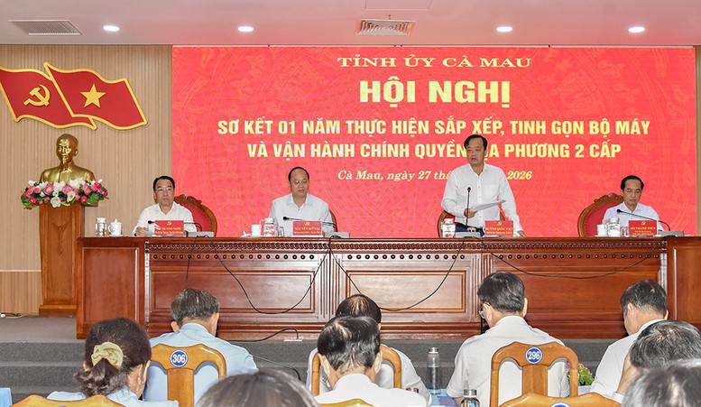 Dấu ấn chính quyền 2 cấp ở Cà Mau- Ảnh 1.