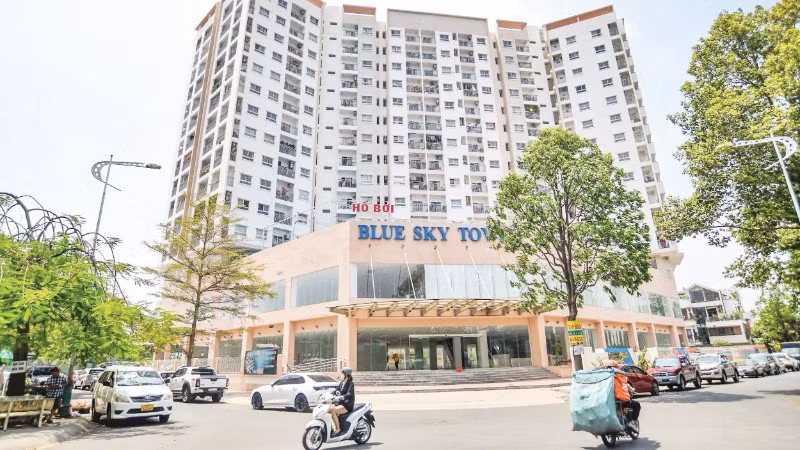Et sosialt boligprosjekt i Binh Trung-distriktet i Ho Chi Minh-byen. (Foto: QUANG DINH)